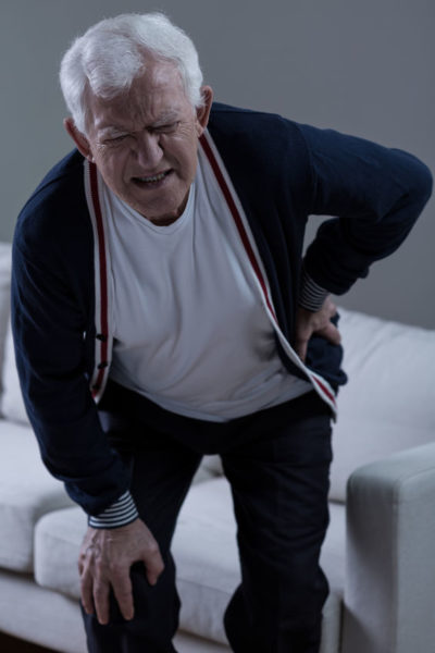 Man with Hip arthritis